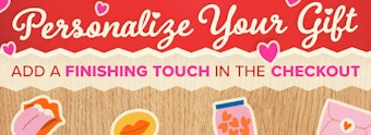 Personalize Your Gift At Checkout