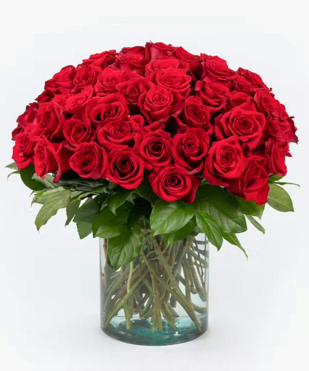 50 Red Roses Grand Rapids Red Rose Delivery