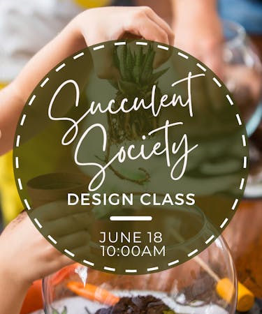June | In Person Design Class - June 18 at 10 AM