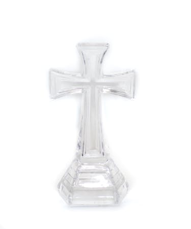 Glass Keepsake Cross