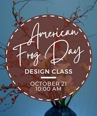 October | In Person Design Class - October 21st at 10 AM